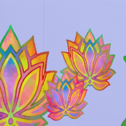 安らかな蓮の夢 壁紙 (縫い目)