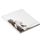 安らかに眠る仏 ノートパッド (アングル)