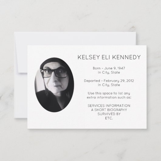 安らかに眠る (正面)