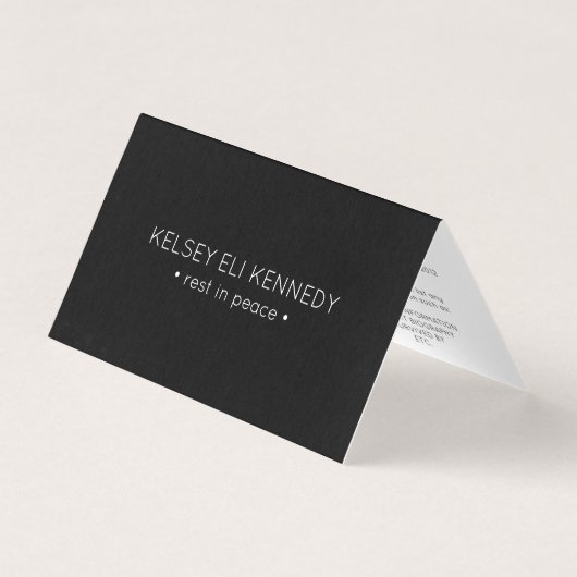 安らかに眠る (正面)