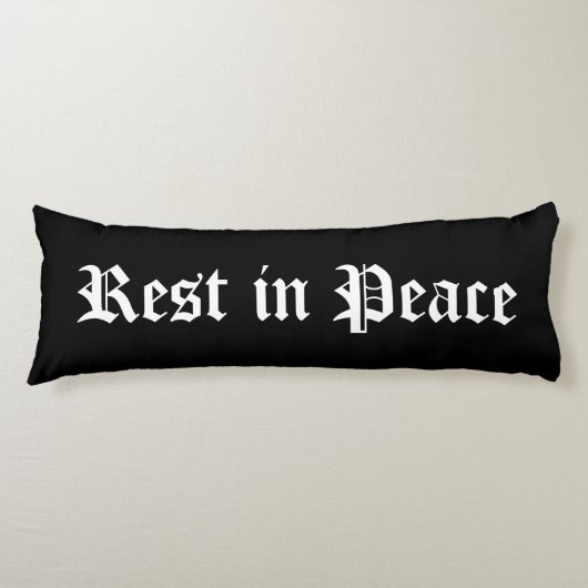 安らかに眠る ボディピロー (正面)