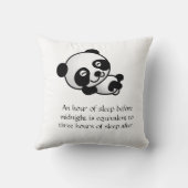 安らかに眠救済る枕 クッション (裏面)