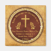 安ユニークい、教会のギフトのBULKまたは買1。 マグネット (正面)