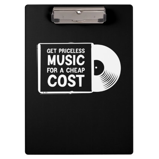 安価で高価な音楽を手に入れる クリップボード (正面)