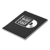 安価で高価な音楽を手に入れる ノートパッド (回転)