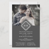 安価なイニシャルのオーナメントレ結婚ース洗練 (正面)