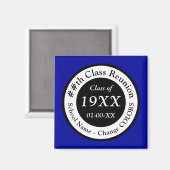 安価なクラス懇親会アイディアの好意、任意の色 マグネット (正面/裏面)