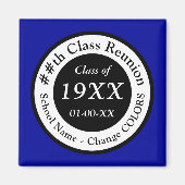 安価なクラス懇親会アイディアの好意、任意の色 マグネット (正面)