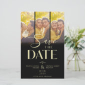 安価なシックモダン3結婚のコラージュ写真 (スタンド正面)