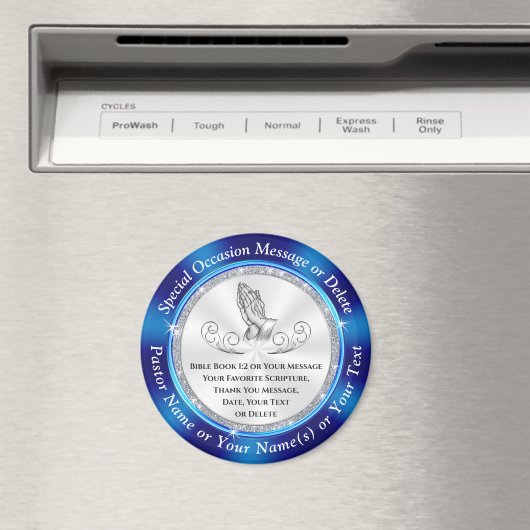 安価なパーソナライズされた教会の贈り物、教会 マグネット (インサイチュ (食洗機))