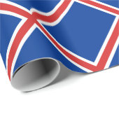 安価! アイスランドの旗 ラッピングペーパー (ロールコーナー)