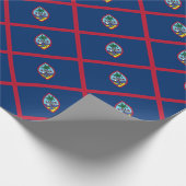 安価! グアムの旗 ラッピングペーパー (角)