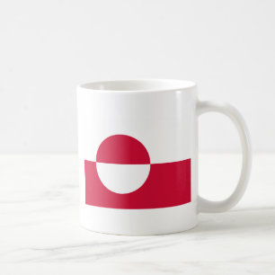 安価! グリーンランドの旗 コーヒーマグカップ