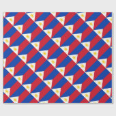 安価! フィリピンの旗 ラッピングペーパー (フラット)