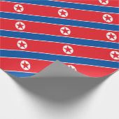 安価! 北朝鮮の旗 ラッピングペーパー (角)