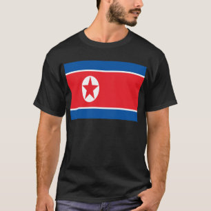 安価! 北朝鮮の旗 Tシャツ