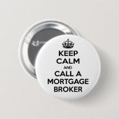 安保心してモーゲージブローカーを呼び出す 缶バッジ (正面&裏面)