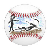 安全だ！ 野球ボール (正面)