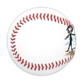 安全だ！ 野球ボール (正面左)