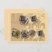 安全である ポストカード (正面/裏面)