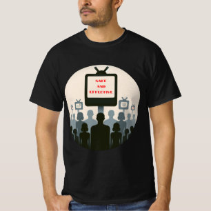 安全で効果的なプロパガンダ Tシャツ