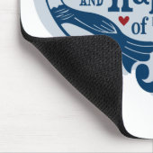 安全で幸せな7月4日 マウスパッド (コーナー)