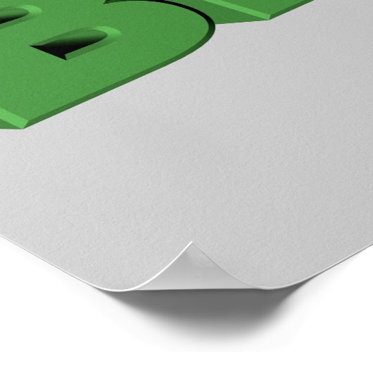 安全で敬意を持ち、責任を持つ ポスター (角)