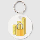 安全なお金 キーホルダー (裏面)