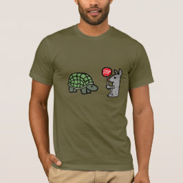安全なカメ Tシャツ