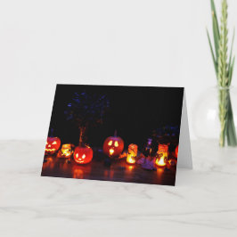 安全なハロウィーンの装飾 カード