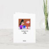 安全なバスに乗っ🚌る サンキューカード (裏面)