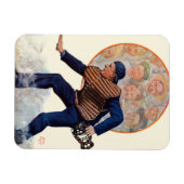 安全なプレート マグネット (横)