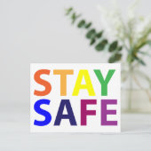 安全なポストカード – 友人に送る ポストカード (スタンド正面)