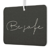 安全なメッセージカスタムを最小限に抑える カーエアーフレッシュナー (左)