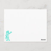 安全なメールキャリア ポストカード (裏面)