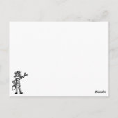 安全なメールキャリア ポストカード (裏面)