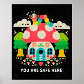 安全な場所 – ポスタープリント ポスター (正面)