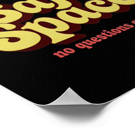 安全な宇宙プロバイダのサポートと包括的 ポスター (角)