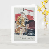 安全な旅行ができる» Card カード (黄色い花)