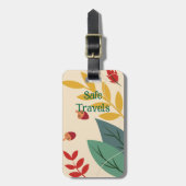 安全な旅行 – 荷物タグ ラゲッジタグ (正面縦)