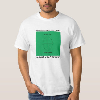 "安全な歯科"のTシャツ Tシャツ
