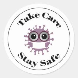 安全な気に仮面コロナウイルスを服用 ラウンドシール