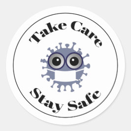 安全な気に仮面コロナウイルスを服用 ラウンドシール