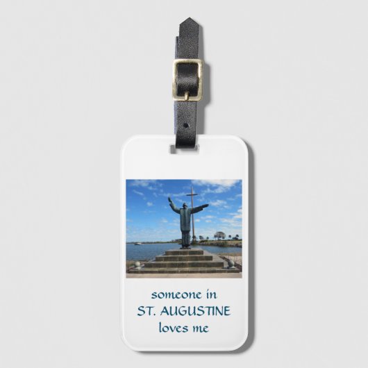 安全な腕を持ち上げた荷物タグ ラゲッジタグ (正面縦)