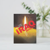 安全な訪問用葉書（ろうそく付き） ポストカード (スタンド正面)