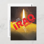 安全な訪問用葉書（ろうそく付き） ポストカード (正面/裏面)