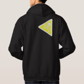 安全な運転者の印 パーカ (裏面)