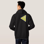 安全な運転者の印 パーカ (裏面フル)