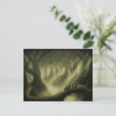 安全な道のファンタジーの景色の郵便はがき ポストカード (スタンド正面)