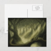 安全な道のファンタジーの景色の郵便はがき ポストカード (正面/裏面)